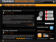 Tablet Screenshot of impossibilities.com